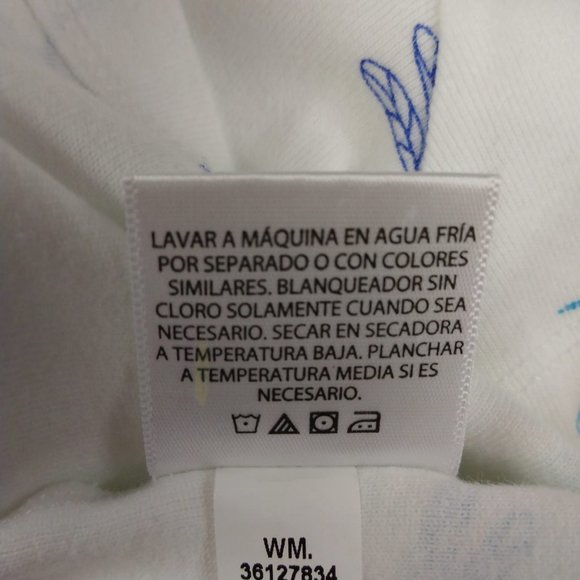 Size Small (4/6) ladies White Stag white/blue/purple dragonfly short sleeve top - Picture 7 of 8